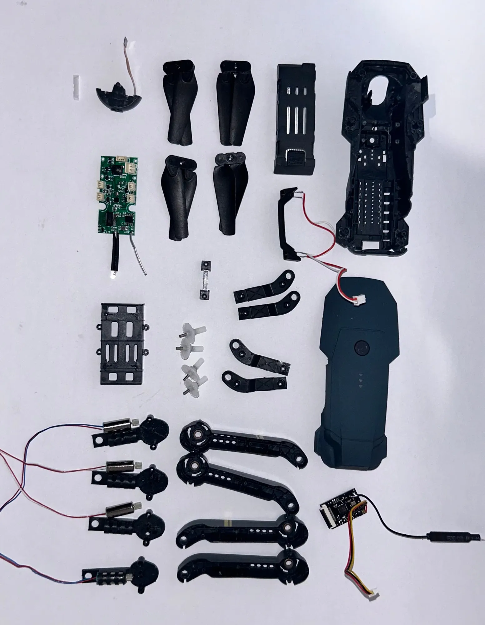 Drone dismantle, from the workshop.