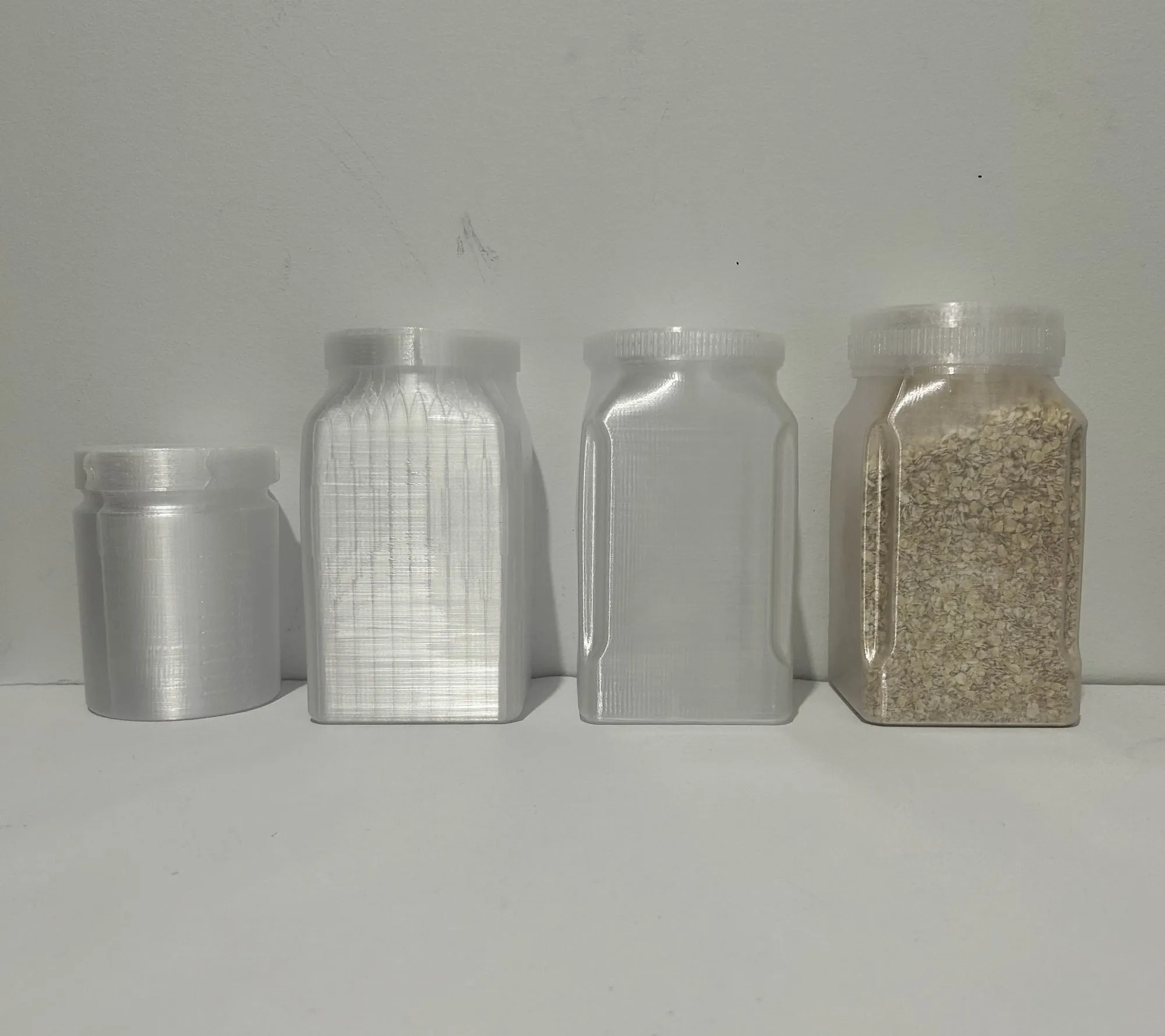 Oat jars, from the workshop.