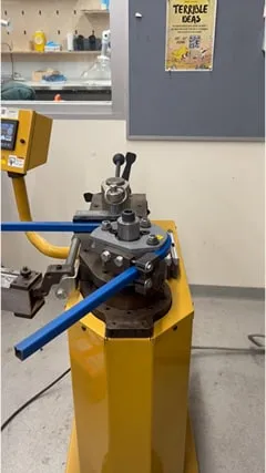 Pipe bender, from the workshop.