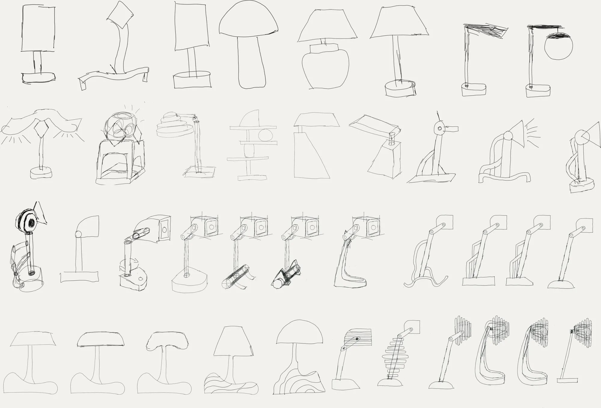 Sketches, from the workshop.